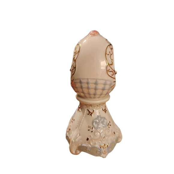 Vtg Schmid Porcelain Egg Music Box - Picture 8 of 9